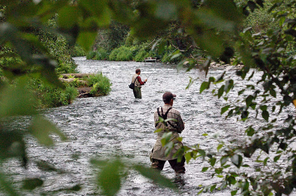 Fishing am Russian River