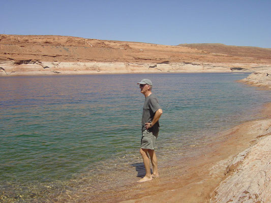 Lake Powell vor dem Glen Canyon Dam