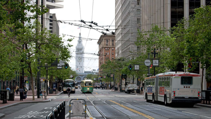 mit dem Bus Nr. 71 zum Golden Gate Park