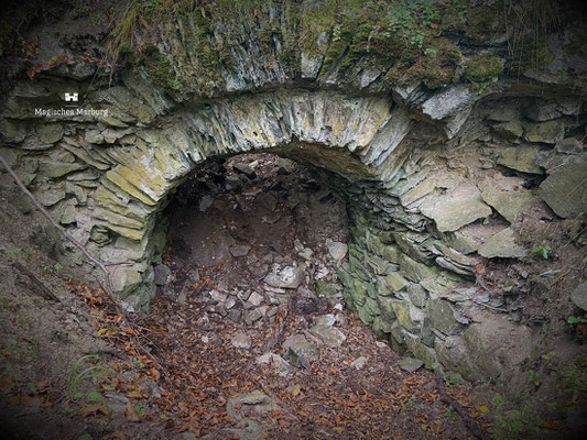 Burgruinen Hohenfels im Lahntal bei Allendorf