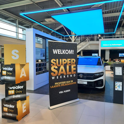 Automotive Sales Event, 1-2-3 november 2024 bij Wealer-Heerlen, officieel Volkswagen-, Audi-, SEAT-,  Škoda dealer.