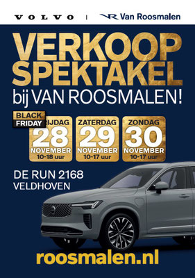Binnenkort ... Spectaculair Automotive Sales Event bij Van Roosmalen Volvo-Polestar - Veldhoven - 28-29-30 november 2025
