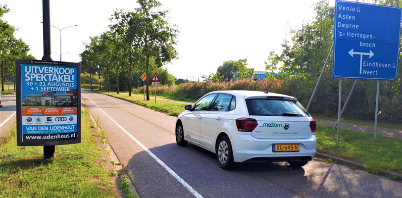 Buitenreclame - 2-signs - Automotive Sales Event - Van den Udenhout Helmond - Volkswagen-Audi-SEAT-ŠKODA - augustus-september 2019
