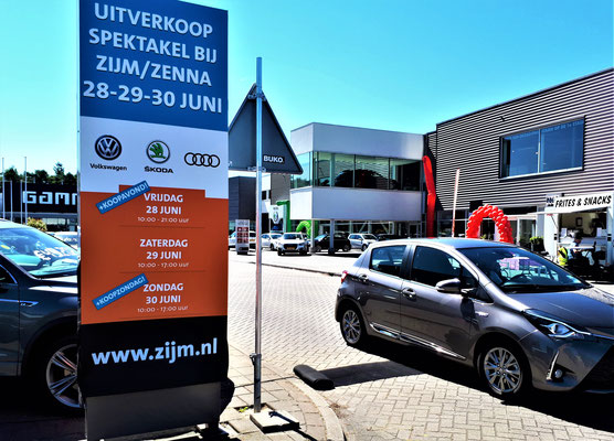 Automotive Sales Event - ZIJM/Zenna Nijmegen - Volkswagen-Audi-SEAT-ŠKODA - 73 verkochte auto's in 1 weekend