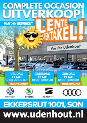 Buitenreclame - Automotive Sales Event - Van den Udenhout Son (Eindhoven) - Volkswagen-Audi-SEAT-ŠKODA