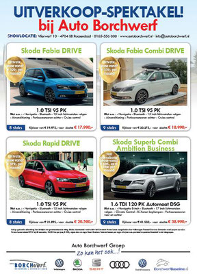 DM - Automotive Sales Event - Mailing Auto Borchwerf Roosendaal - Volkswagen-Audi-SEAT-ŠKODA