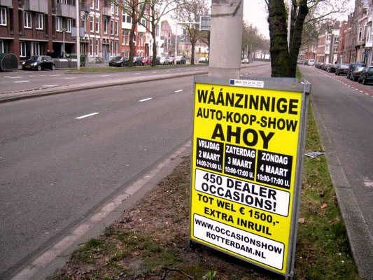 Buitenreclame Automotive Sales Event - gezamenlijke dealers Rotterdam Ahoy