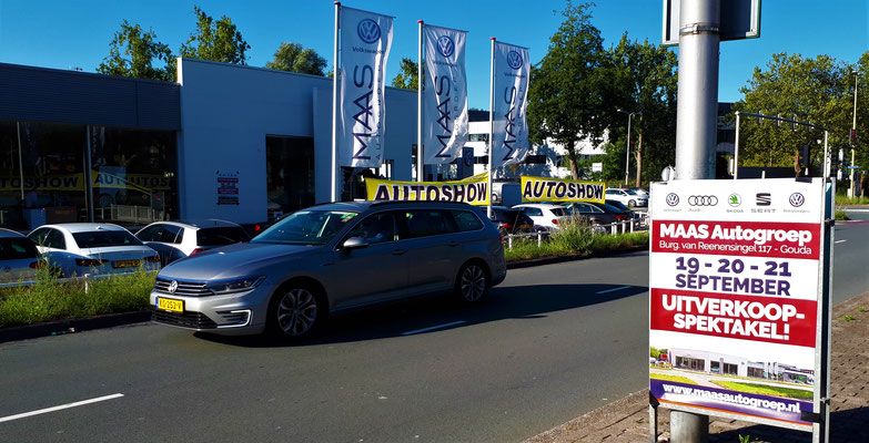 Automotive Sales Event - MAAS Autogroep Gouda - Volkswagen-Audi-SEAT-ŠKODA - september 2019 - 51 verkochte auto's in 1 weekend