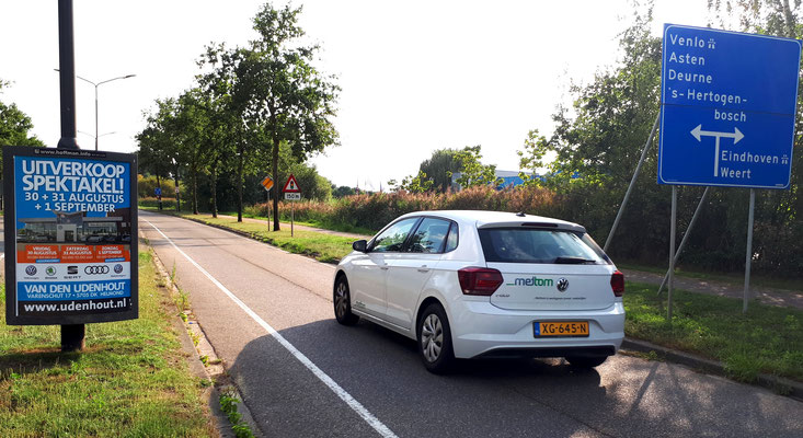 Buitenreclame Automotive Sales Event - Van den Udenhout Helmond - Volkswagen-Audi-SEAT-ŠKODA - augustus 2019 - 36 verkochte auto's in 1 weekend