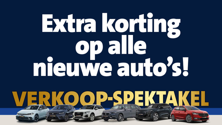 Online reclame voor Automotive Sales Event - Van den Udenhout Noord-Brabant - officieel merkdealer van Volkswagen, Audi, SEAT, Škoda en Volkswagen bedrijfswagens - september 2025 - 701 (!) verkochte auto's in 14 dagen