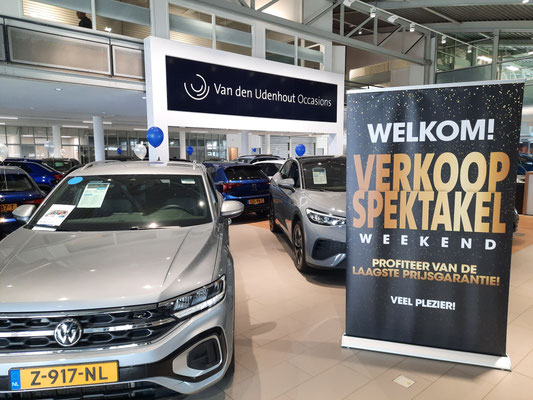 Automotive Sales Event - Van den Udenhout Noord-Brabant - officieel merkdealer van Volkswagen, Audi, SEAT, Škoda en Volkswagen bedrijfswagens - september 2025 - 701 (!) verkochte auto's in 14 dagen