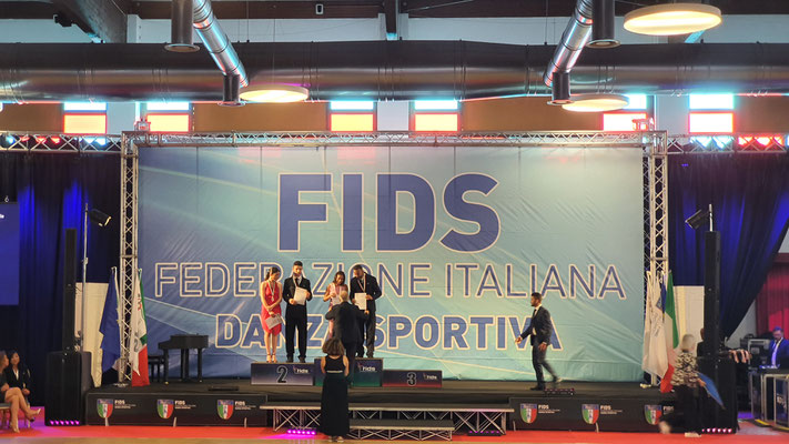 Alessia Ricco e Giuseppe Di Bari (medaglie d'oro) under 25 - cat. C