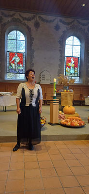 20.10.24, Erntedank Gottesdienst, Manuela Garrido Sopran