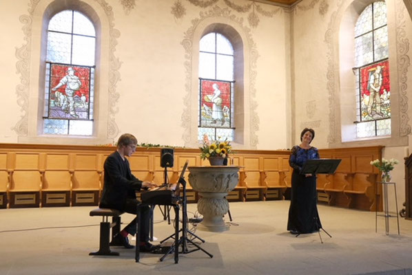 Manuela Garrido und Elie Jolliet - 2019 Kirche Wohlen
