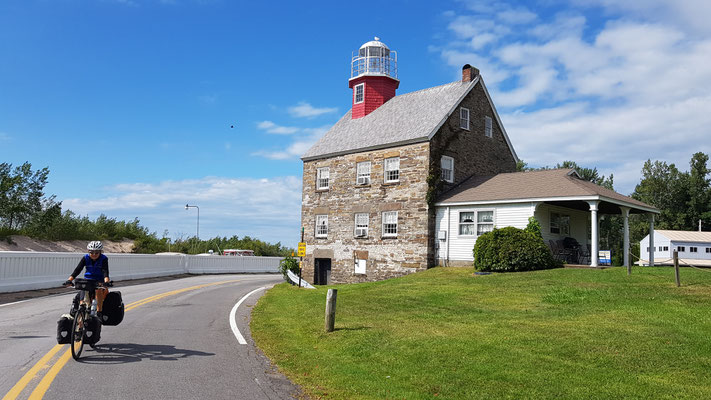 Selkirk Lighthouse bei Point Ontario, NY