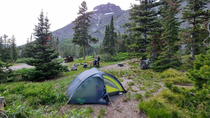 Campground Two Medicine im Glacier Nationalpark
