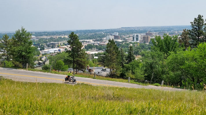 Blick auf Rapid City