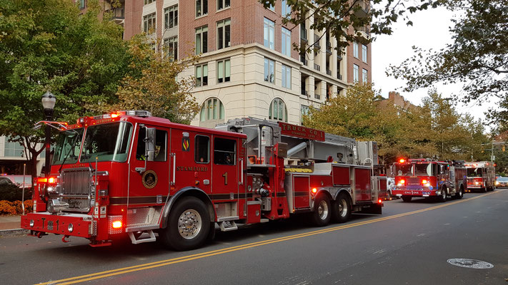 Action in Stamford, Connecticut