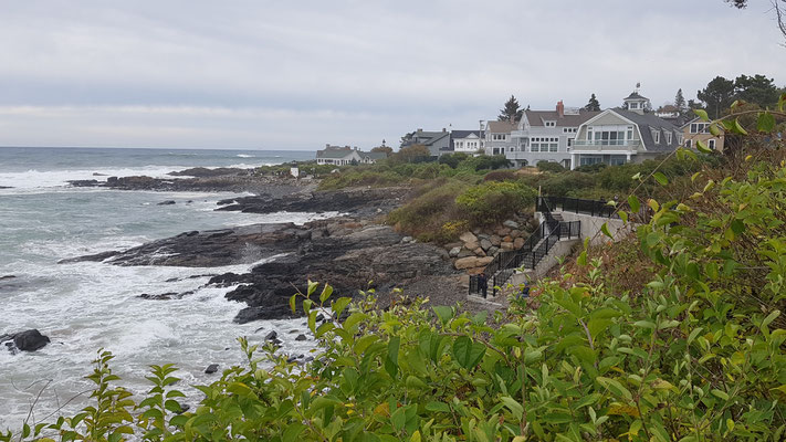 Küstenweg in Ogunquit, Maine