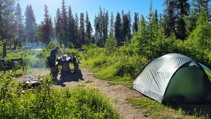 Campground am Seeley Lake