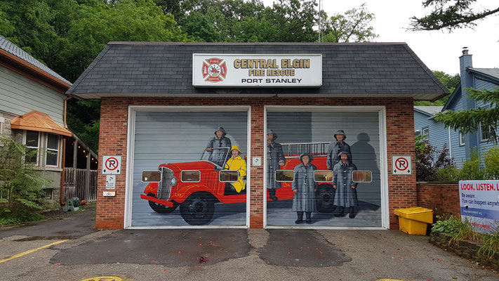 Firestation Port Stanley, Ontario