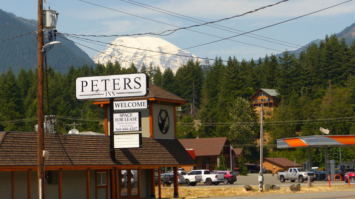 Mt. Rainier in Sicht...