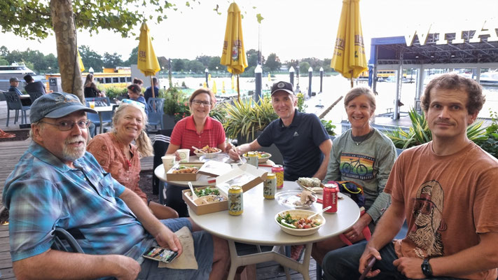 Celebration Dinner an der Wharf in Washington DC