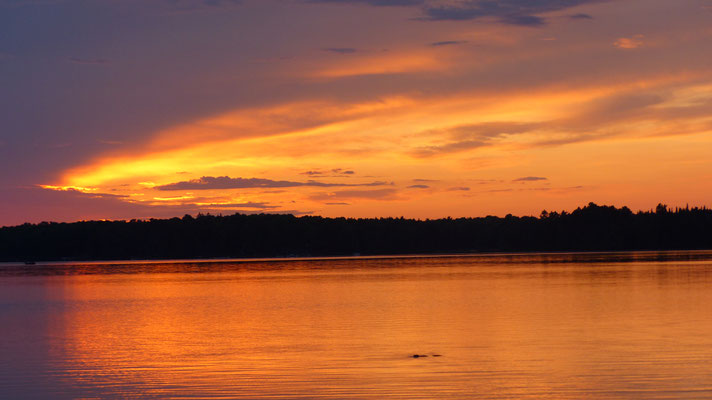 Abendstimmung am Plum Lake