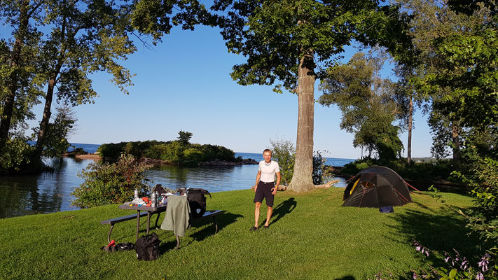 Unsere eigene kleine Insel, Pultneyville, NY