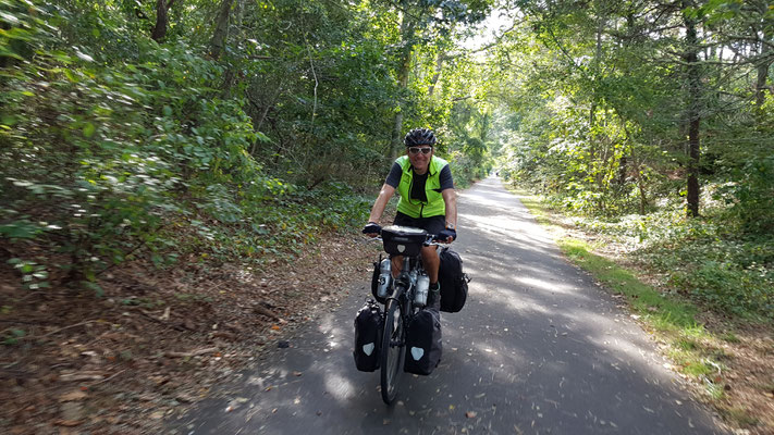 Radweg auf Cape Cod