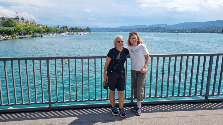 mit Liz am Zürichsee