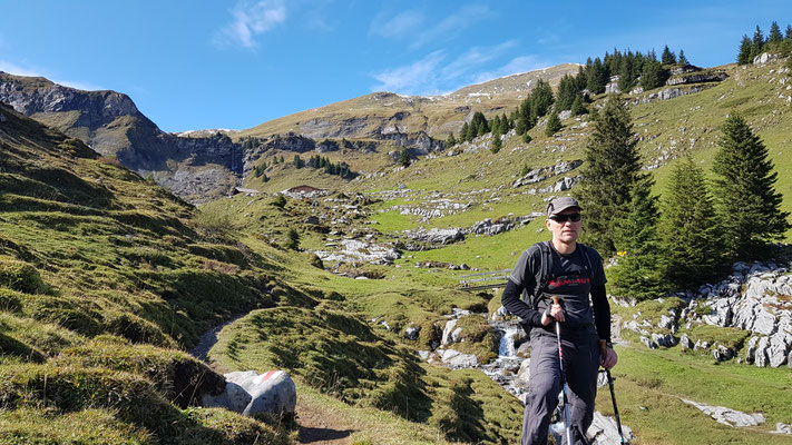 Wanderung von der Grütschalp zur Lobhornhütte und weiter nach Sulwald