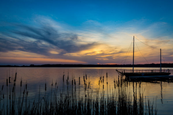 Sonnenuntergang am Rangsdorfer See, Foto: Dirk Pagels, Fotograf in Teltow, Kleinmachnow, Stahnsdorf, Potsdam, Berlin, Bundes- Weltweit