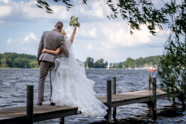 Hochzeit am Wannsee Berlin, Haus Sanssouci, 2024, Foto: Dirk Pagels, Hochzeitsfotograf in Teltow, Kleinmachnow, Stahnsdorf, Potsdam, Berlin, Bundes- Weltweit