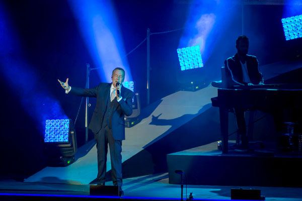Roland Kaiser 15.9.2018, Waldbühne Berlin, Foto: Dirk Pagels, Fotograf in Teltow, Kleinmachnow, Stahnsdorf, Potsdam, Berlin, Bundes- Weltweit