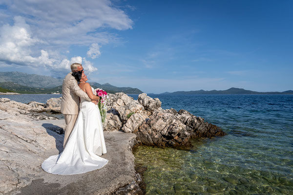 Internationale Hochzeit in Kroatien, 2023, Foto: Dirk Pagels, Hochzeitsfotograf in Teltow, Kleinmachnow, Stahnsdorf, Potsdam, Berlin, Bundes- Weltweit