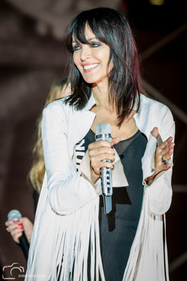 Nena am 3. Oktober 2018 am Brandenburger Tor, Foto: Dirk Pagels, Fotograf in Teltow, Kleinmachnow, Stahnsdorf, Potsdam, Berlin, Bundes- Weltweit