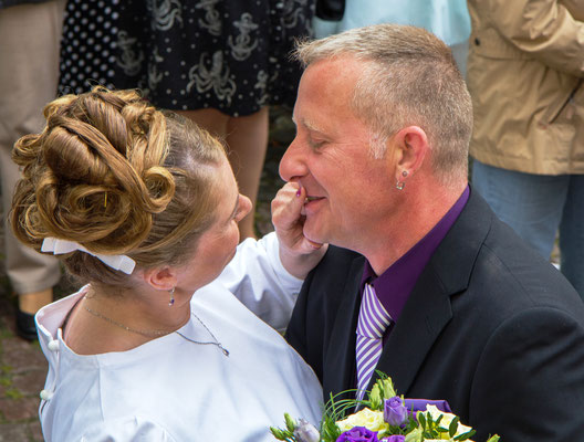 Hochzeit im Juni 2015, Teltow, Foto: Dirk Pagels, Teltow