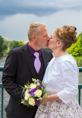 Hochzeit im Juni 2015, Teltow, Foto: Dirk Pagels, Teltow