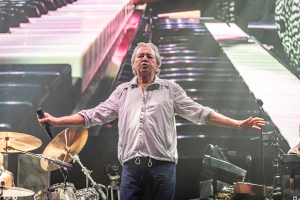 Ian Gillan, Deep Purple, 31.10.2022, Max-Schmeling Halle Berlin, Foto: Dirk Pagels, Fotograf in Teltow, Kleinmachnow, Stahnsdorf, Potsdam, Berlin, Bundes- Weltweit