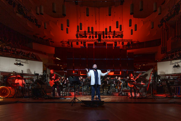 Alphaville mit dem Deutschen Filmorchester Babelsberg, Philharmonie Berlin, 08.11.2023, Foto: Dirk Pagels, Fotograf in Teltow, Kleinmachnow, Stahnsdorf, Potsdam, Berlin, Bundes- Weltweit