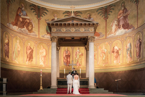 Meine Dankes Hochzeit für Coronahelfer in der Potsdamer Nikolaikirche, Potsdam 2020, Foto: Dirk Pagels, Teltow