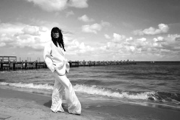 Shooting am Strand von Zingst, Foto: Dirk Pagels, Fotograf in Teltow, Kleinmachnow, Stahnsdorf, Potsdam, Berlin, Bundes- Weltweit