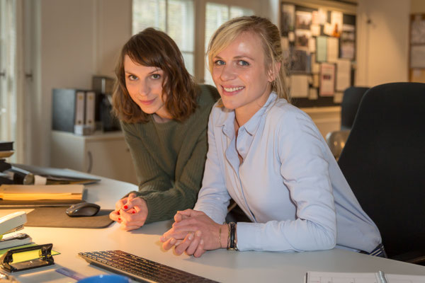 Soko Potsdam, Caroline Erikson und Katrin Jaehne, Foto: Dirk Pagels, Fotograf in Teltow, Kleinmachnow, Stahnsdorf, Potsdam, Berlin, Bundes- Weltweit