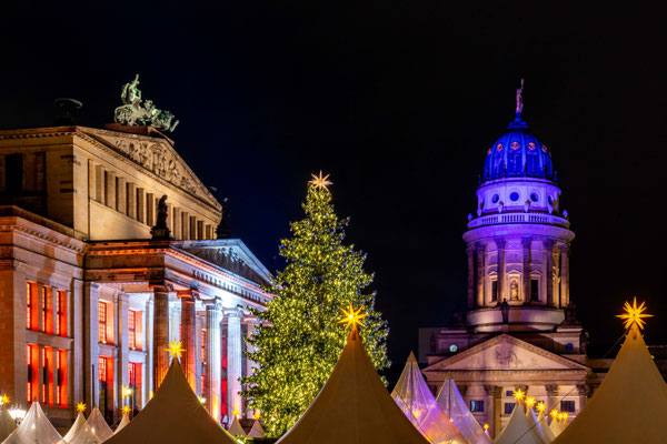 Weihnachtsmarkt am Berliner Gendarmenmarkt im Dezember 2019, Foto: Dirk Pagels, Fotograf in Teltow, Kleinmachnow, Stahnsdorf, Potsdam, Berlin, Bundes- Weltweit
