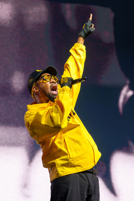 RZA vom Wu-Tang Clan, Uber Arena, Foto: Dirk Pagels, Fotograf in Teltow, Kleinmachnow, Stahnsdorf, Potsdam, Berlin, Bundes- Weltweit