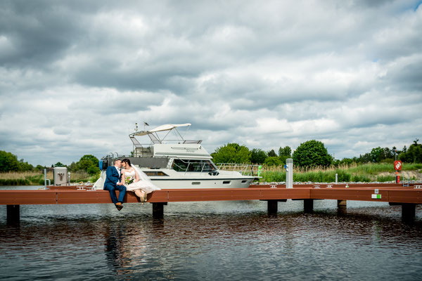 Hochzeit am Stadthafen/Marina Teltow 2019, Foto: Dirk Pagels, Teltow