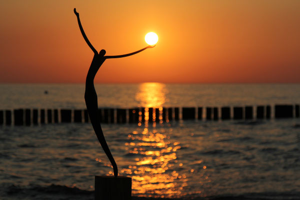 Sonnenuntergang in Zingst, Foto: Dirk Pagels, Fotograf in Teltow, Kleinmachnow, Stahnsdorf, Potsdam, Berlin, Bundes- Weltweit