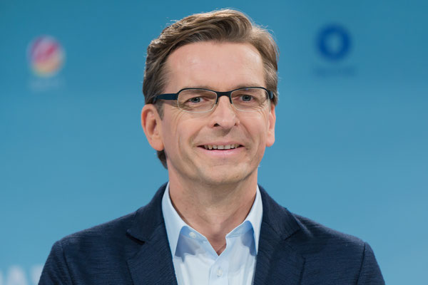 Moderator Claus Strunz, SAT 1, Foto: Dirk Pagels, Fotograf in Teltow, Kleinmachnow, Stahnsdorf, Potsdam, Berlin, Bundes- Weltweit