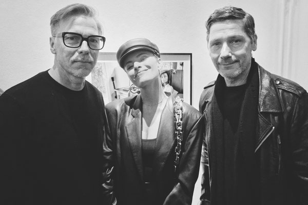 Olaf Heine, Sophia Thomalla, Christoph Schneider (Rammstein), Camera Work Gallery Berlin, Foto: Dirk Pagels, Fotograf in Teltow, Kleinmachnow, Stahnsdorf, Potsdam, Berlin, Bundes- Weltweit